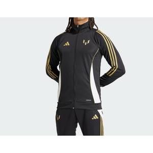 NEW ADIDAS men's messi track suit jacket in black